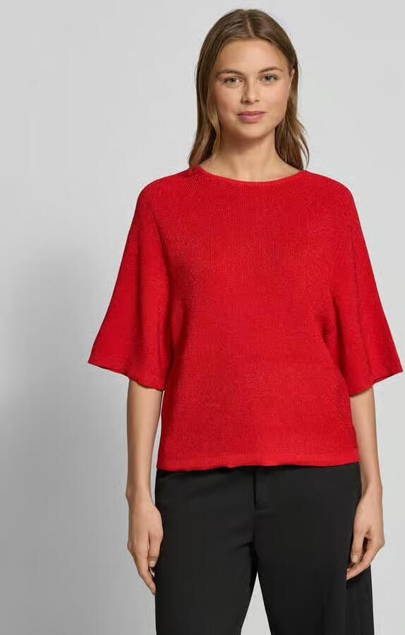 Ichi Gebreide pullover met 3 4-mouwen model 'CODY' - Foto 2