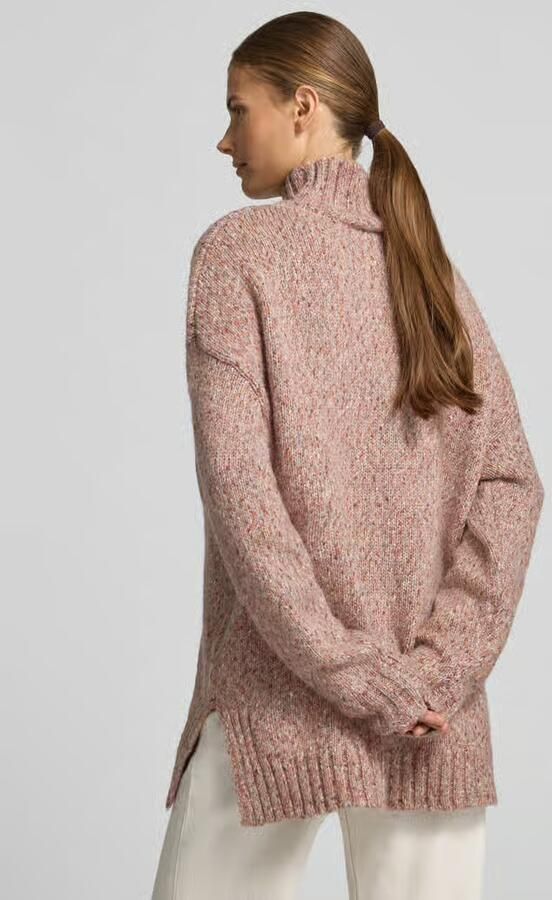 Ichi Gebreide pullover met opstaande kraag model 'FANNY' - Foto 3