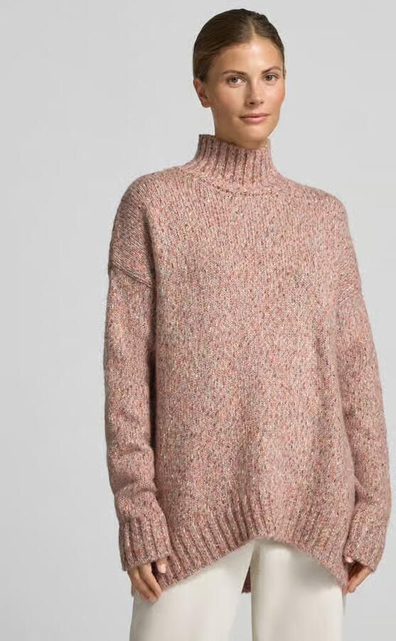 Ichi Gebreide pullover met opstaande kraag model 'FANNY' - Foto 2