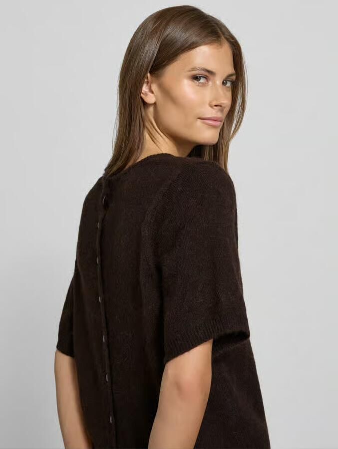 Ichi Gebreide pullover met ronde hals model 'KAMARA' - Foto 2