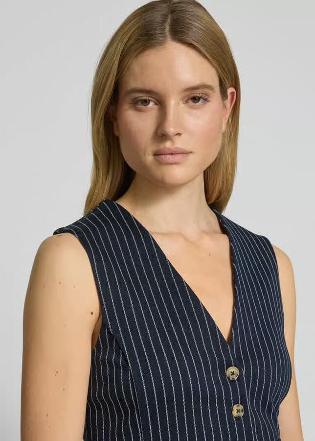Ichi Gilet met V-hals model 'KATE' - Foto 2