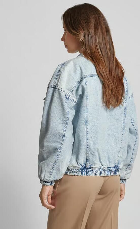 Ichi Jeansjack met borstzakken model 'BOSSIE' - Foto 4
