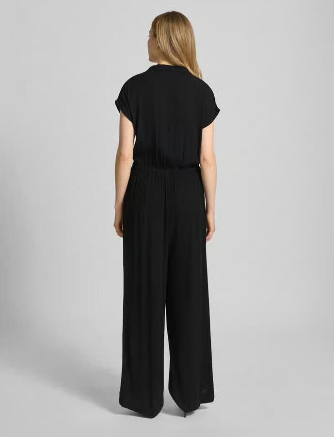Ichi Jumpsuit van viscose met V-hals model 'MARRAKECH'