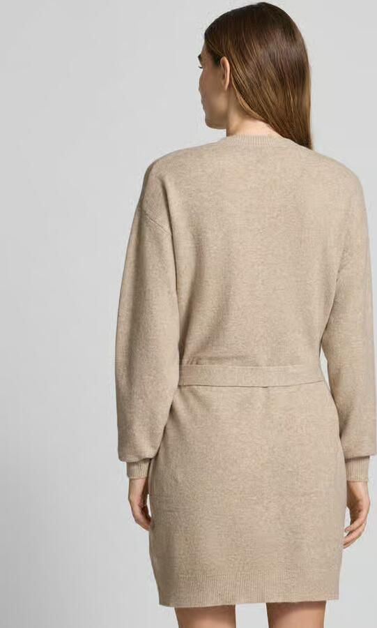 Ichi Relaxed fit jurk in gebreide look model 'Dasila'