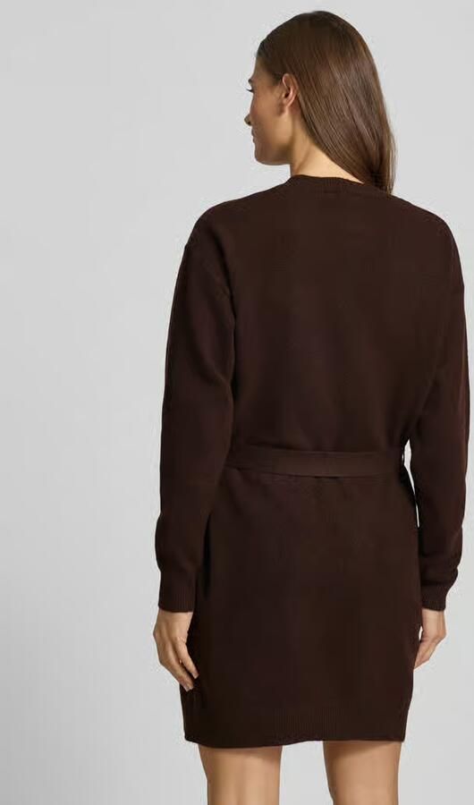 Ichi Relaxed fit jurk in gebreide look model 'Dasila'