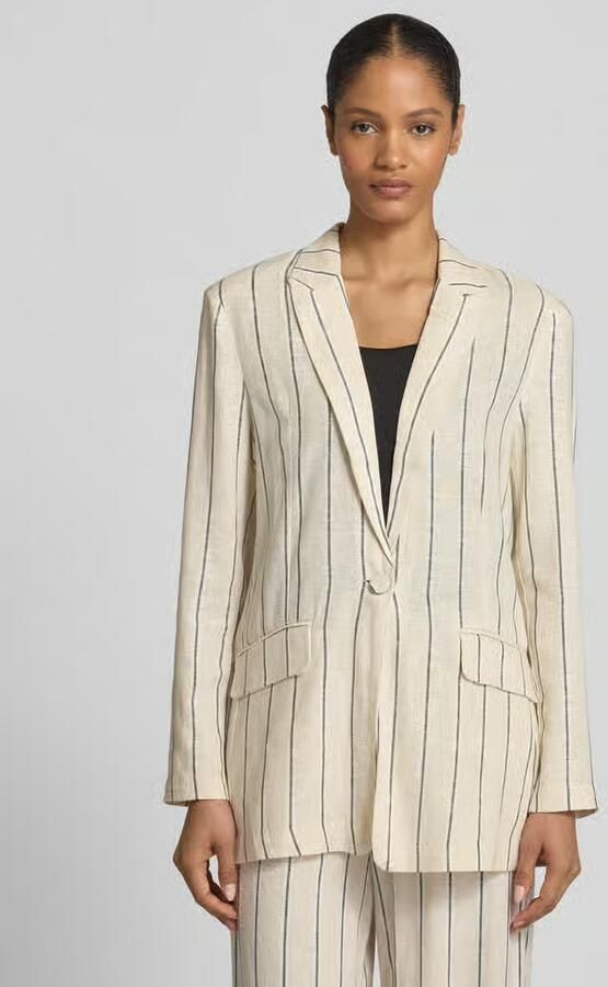 Ichi Linnen blazer met knoopsluiting model 'LINNO' - Foto 2