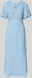 Ichi midi-jurk met V-hals model 'ZABBY'