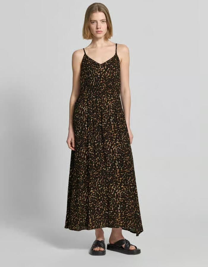 Ichi midi-jurk van pure viscose model 'Marrakech' - Foto 2