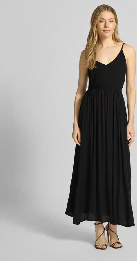 Ichi Midi-jurk met afgeronde V-hals model 'MARRAKECH' - Foto 3