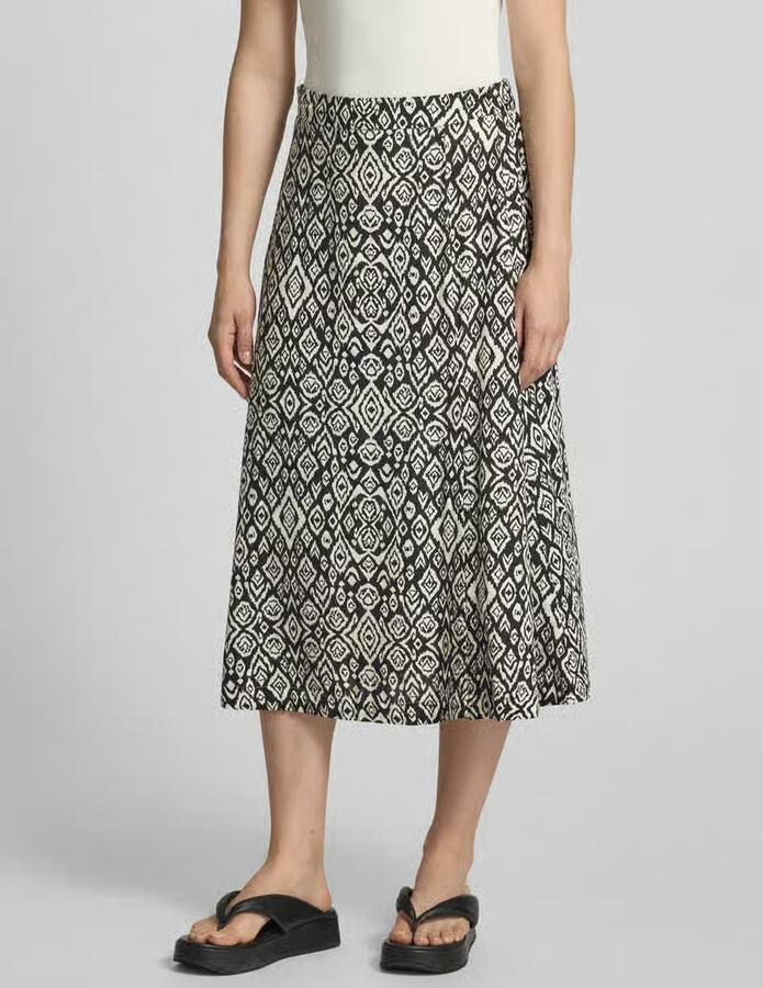 Ichi Midirok van een mix van linnen en viscose model 'LINNO' - Foto 2