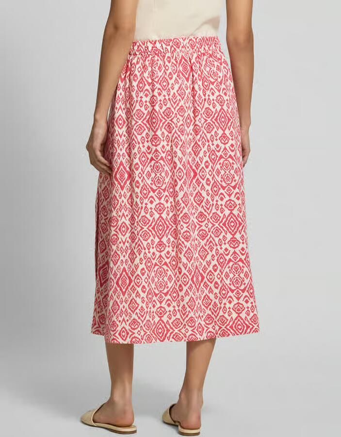 Ichi Midirok van een mix van linnen en viscose model 'LINNO'