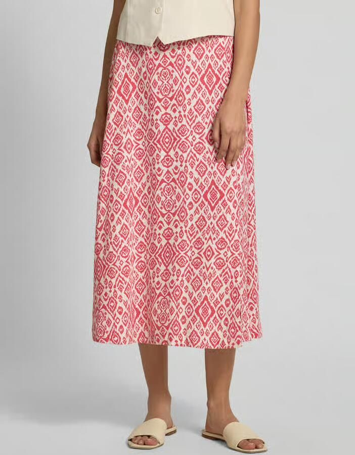 Ichi Midirok van een mix van linnen en viscose model 'LINNO' - Foto 2