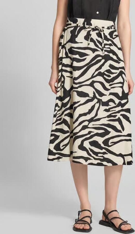 Ichi Midirok van mix van linnen en viscose model 'LINNO' - Foto 4