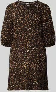 Ichi mini-jurk van viscose in all-over look model 'MARRAKECH'