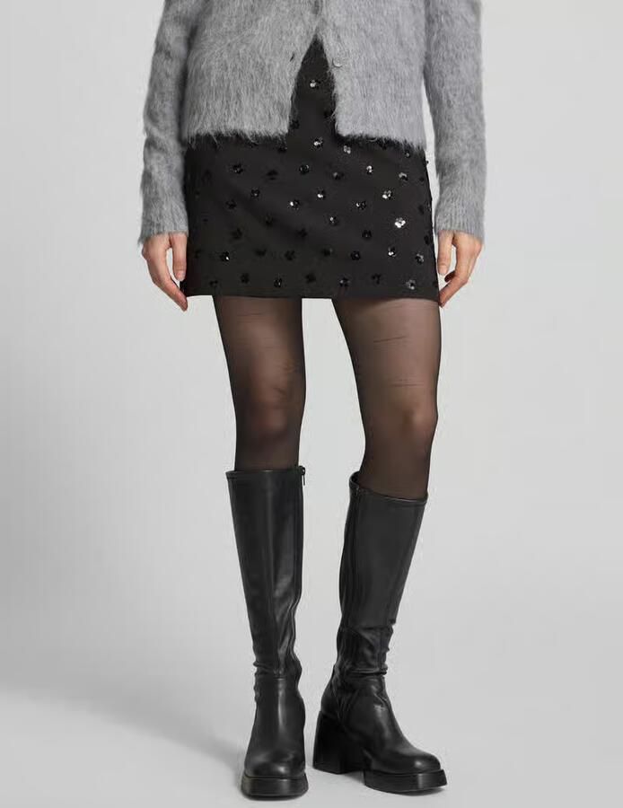 Ichi minirok met pailletten model 'HARMONIA' - Foto 2