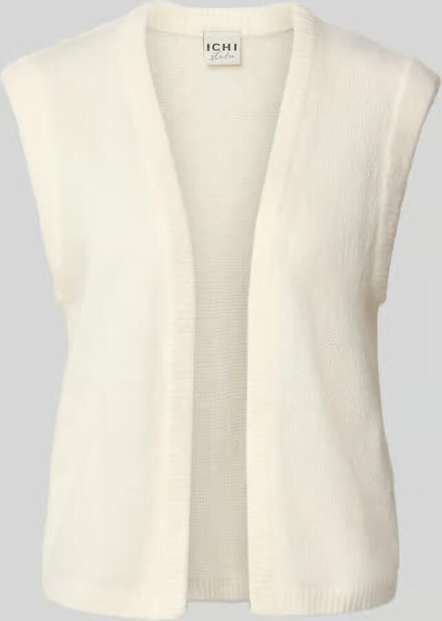 Ichi Mouwloos vest in open pasvorm model 'BLUSH'