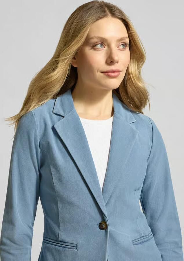 Ichi regular fit blazer in denimlook model 'Kate' - Foto 5