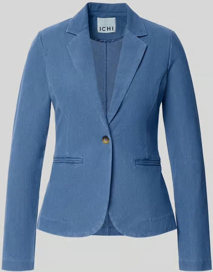 Ichi regular fit blazer in denimlook model 'Kate'