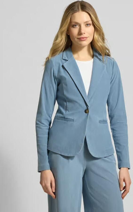 Ichi regular fit blazer in denimlook model 'Kate' - Foto 6