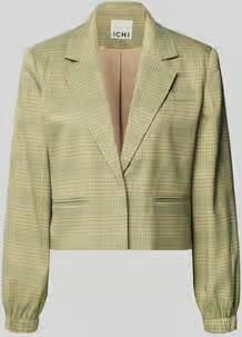 Ichi Regular fit blazer met elastische mouwboorden Model 'Joli'