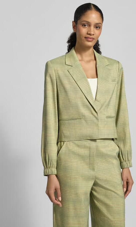 Ichi Regular fit blazer met elastische mouwboorden Model 'Joli' - Foto 2