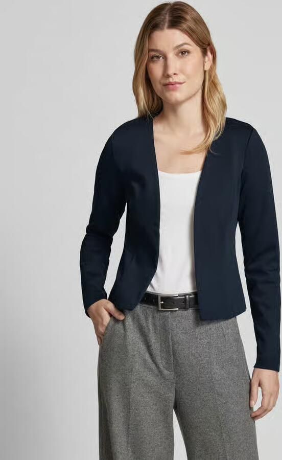 Ichi Regular fit blazer met opengewerkte voorkant model 'KATE' - Foto 4