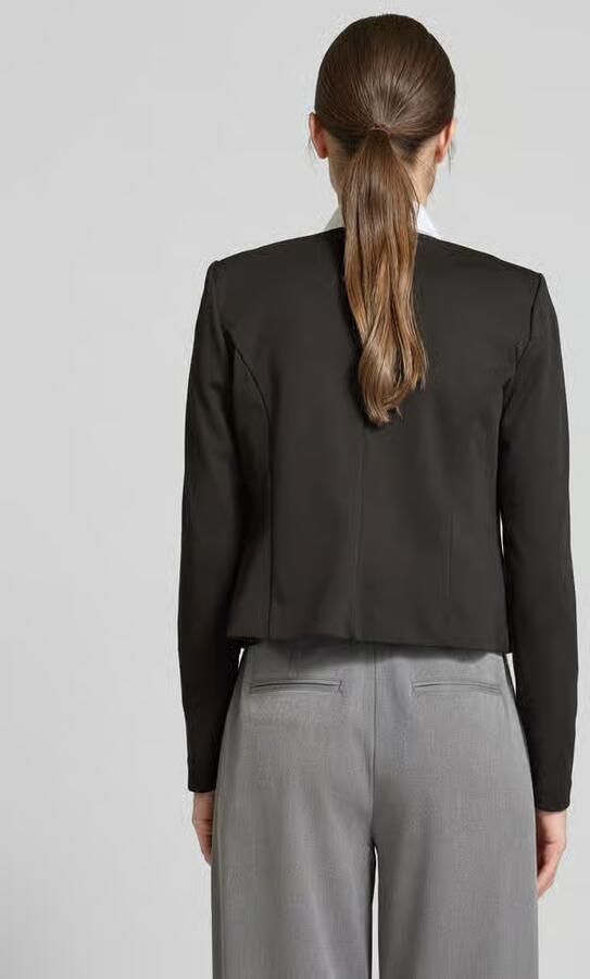Ichi Regular fit blazer met opengewerkte voorkant model 'KATE' - Foto 3