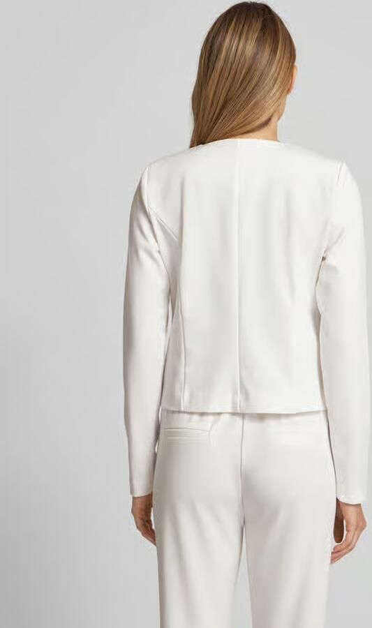 Ichi Regular fit blazer met opengewerkte voorkant model 'KATE'