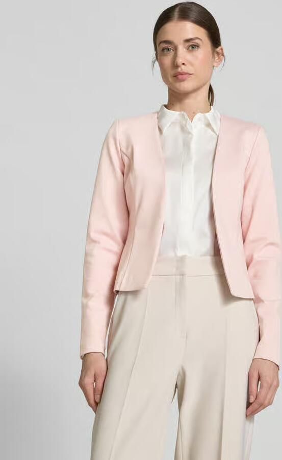 Ichi Regular fit blazer met opengewerkte voorkant model 'KATE' - Foto 3