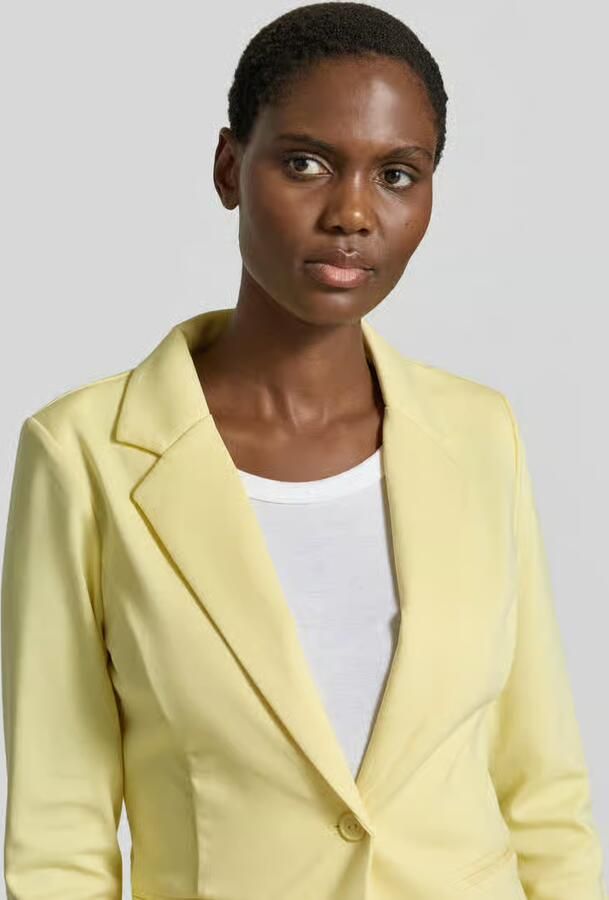 Ichi regular fit blazer met paspelzakken model 'KATE'