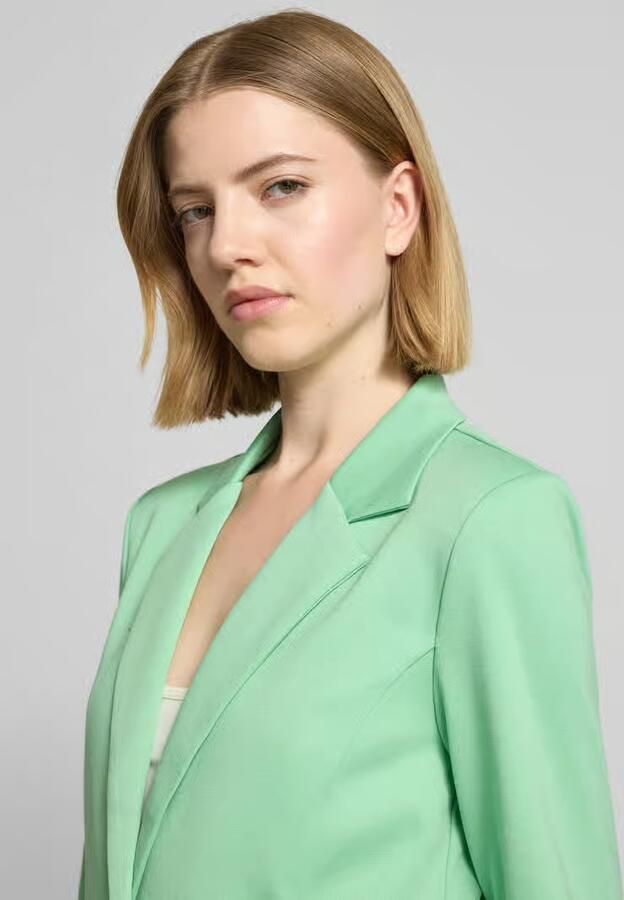 Ichi regular fit blazer met paspelzakken model 'KATE'