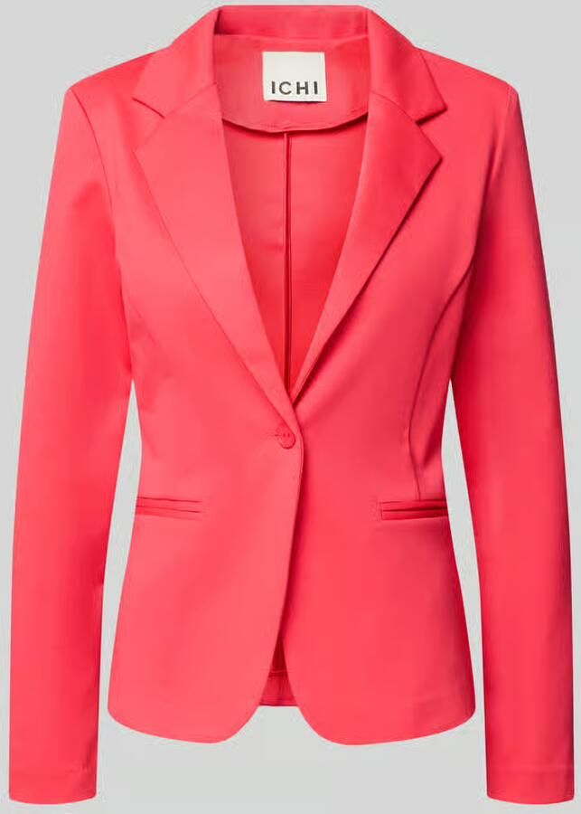 Ichi Regular fit blazer met viscose model 'Kate'