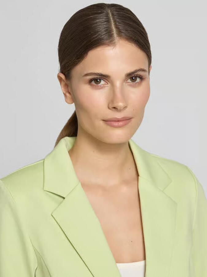 Ichi regular fit blazer met viscose model 'kate'
