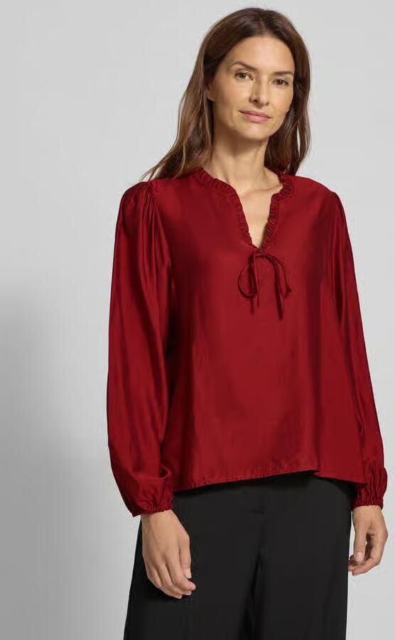 Ichi Regular fit blouse met ruches model 'KARLANI' - Foto 2