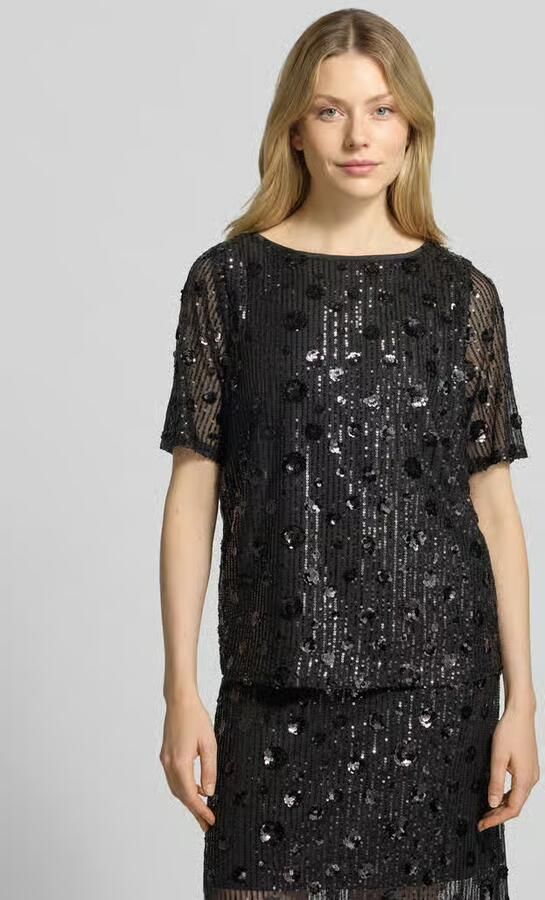 Ichi Regular fit blouseshirt met pailletten model 'MALIMA' - Foto 3