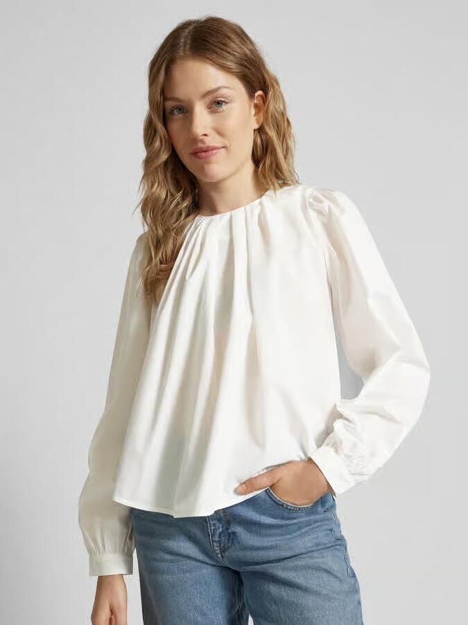Ichi Regular fit blouseshirt met plooien model 'BOLDI'