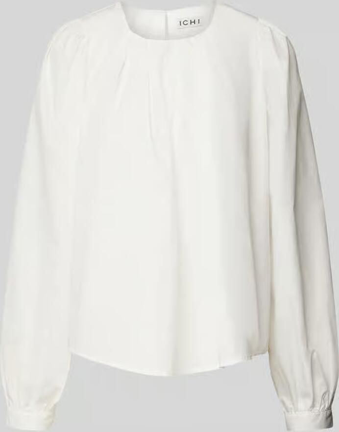 Ichi Regular fit blouseshirt met plooien model 'BOLDI' - Foto 2