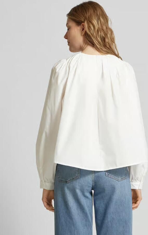 Ichi Regular fit blouseshirt met plooien model 'BOLDI' - Foto 3