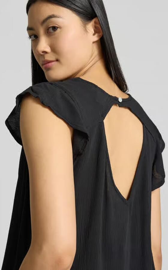 Ichi Regular fit blouseshirt met V-hals model 'MARRAKECH' - Foto 2