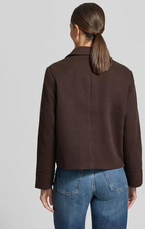 Ichi Regular fit blouson met opgestikte zakken model 'JANNET' - Foto 2