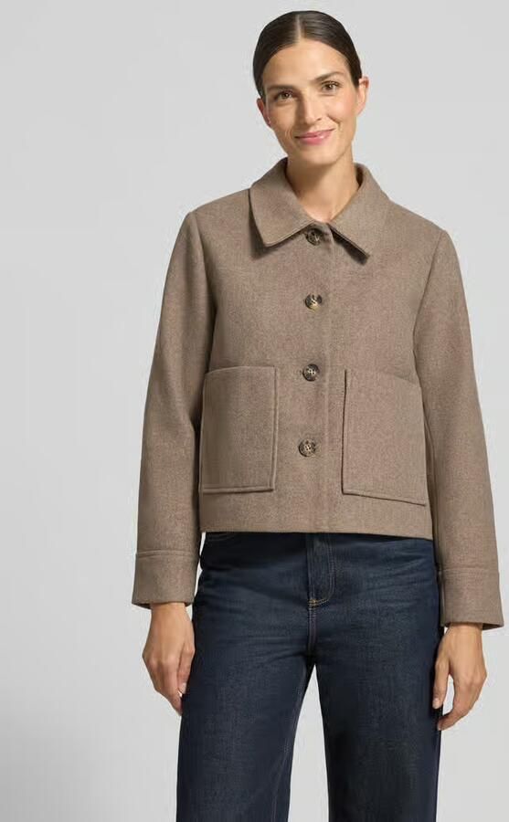 Ichi Regular fit blouson met opgestikte zakken model 'JANNET' - Foto 3