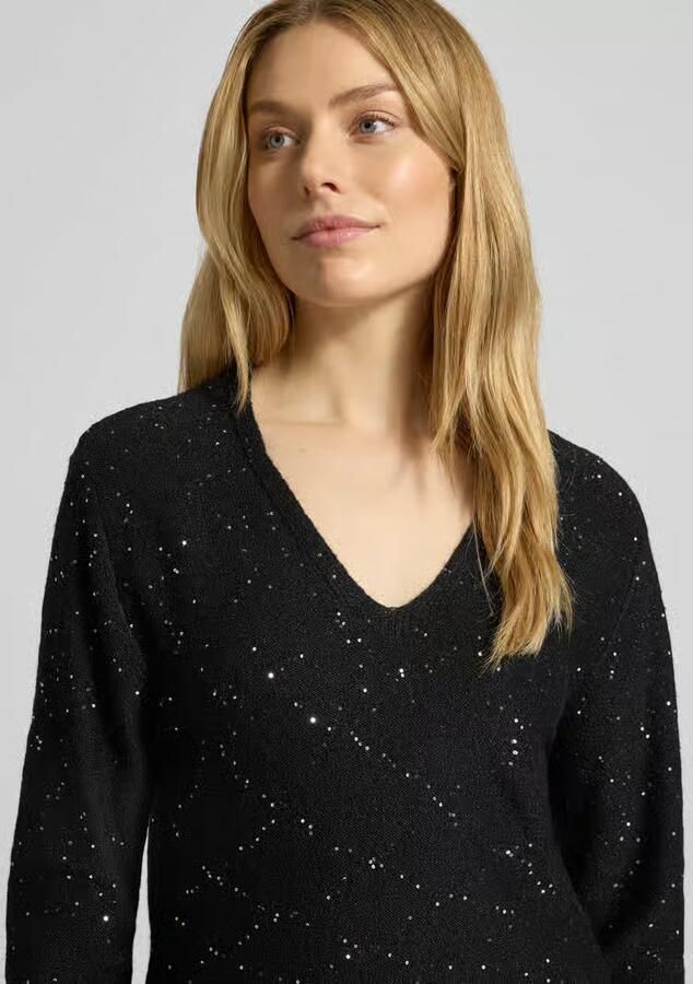 Ichi Regular fit gebreide pullover met wol model 'DAMIAN' - Foto 2