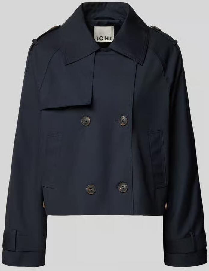 Ichi Regular fit Jack met viscose Model 'EPARZA'