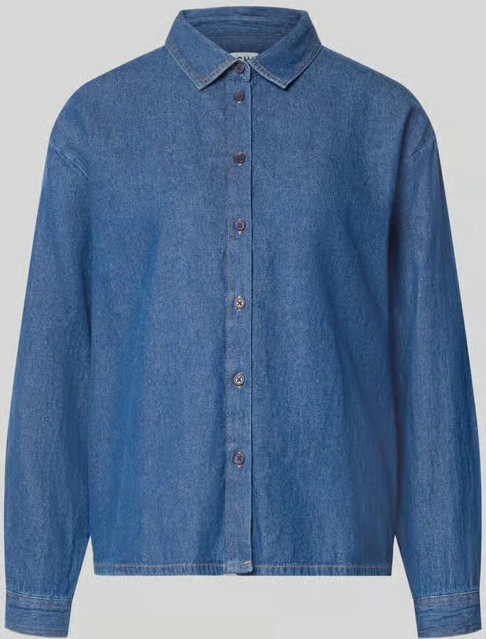 Ichi Regular fit Jeanshemd met overhemdkraag Model 'ARCHER' - Foto 2
