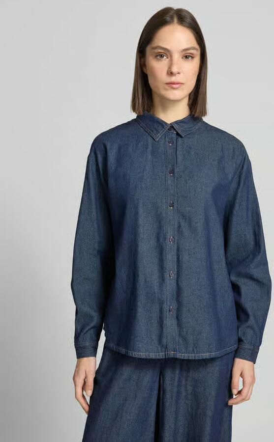 Ichi Regular fit Jeanshemd met overhemdkraag Model 'ARCHER' - Foto 8