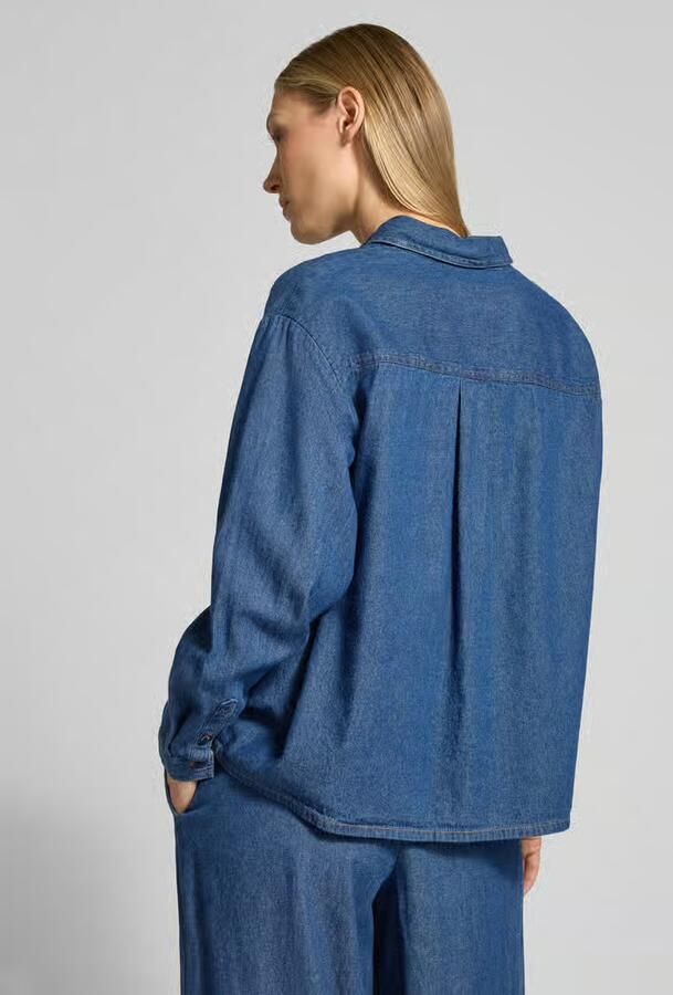 Ichi Regular fit Jeanshemd met overhemdkraag Model 'ARCHER' - Foto 3