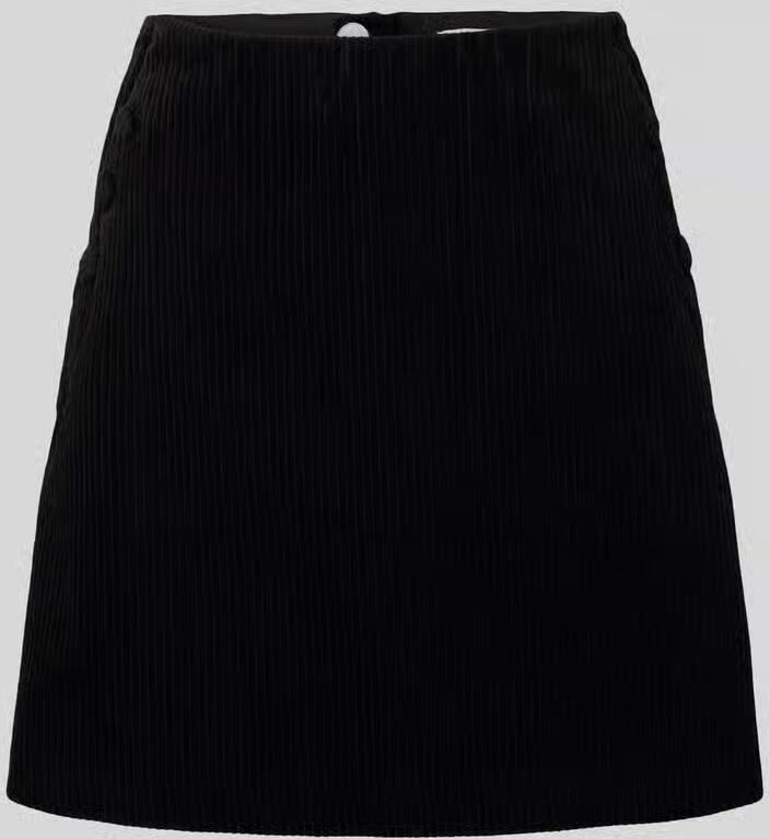 Ichi Regular fit minirok in ribcordlook model 'Focaro'