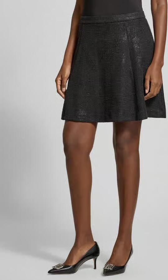 Ichi Regular fit minirok met viscose model 'KATE' - Foto 2