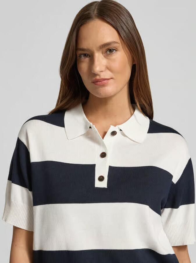 Ichi Regular fit poloshirt van viscosemix model 'LULS' - Foto 2