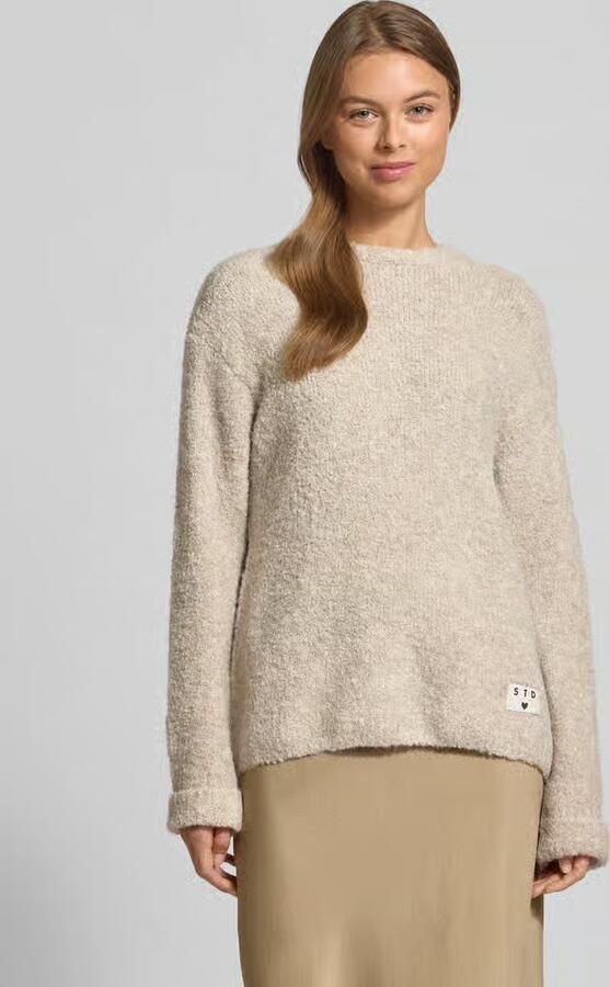 Ichi Regular fit pullover met wol model 'Larisa' - Foto 2